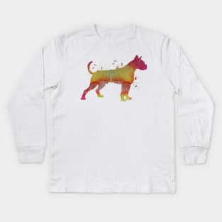Boxer (dog) Kids Long Sleeve T-Shirt